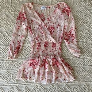 Princess Polly Floral Cross Neck Dress